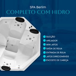 Spa Redondo Berlim Completo com Hidro - 4