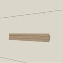 Ver imagem 5 de Comoda com Sapateira 5 Gavetas 2 Portas 100% MDF Elen Off White/Castanho - Fenix