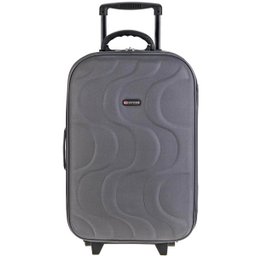 Mala de Viagem Bordo M. Valentin Copacabana Cinza Bagagem de Mão Rodinha 10kg - 1