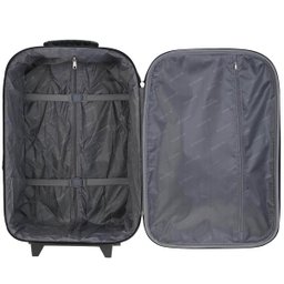 Mala de Viagem Bordo M. Valentin Copacabana Cinza Bagagem de Mão Rodinha 10kg - 5