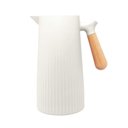 Ver imagem 2 de Garrafa Térmica Wolff New Nórdica de Plástico Branca 1l