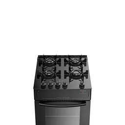 Fogão Atlas 4 Bocas Preto Mônaco Top Glass com Acendimento Automático - Bivolt - 7
