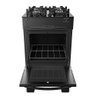 Fogão Atlas 4 Bocas Preto Mônaco Top Glass com Acendimento Automático - Bivolt - 4