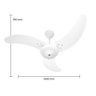 Ventilador de Teto 110V Buzios Max Tron - 4