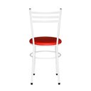 Ver imagem 5 de 6 Cadeiras Epoxi Branca para Cozinha:vermelho