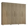 Guarda-Roupa Casal 6 Portas e 4 Gavetas Canada Rv Móveis - 3