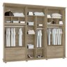 Guarda-Roupa Casal 6 Portas e 4 Gavetas Canada Rv Móveis - 2