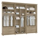 Ver imagem 2 de Guarda-Roupa Casal 6 Portas e 4 Gavetas Canada Rv Móveis