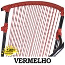 Ver imagem 4 de Conjunto 3 Cadeiras Eclipse de Área,Fibra Sintética, Decor, Artesanal, Vermelho - PANERO 05