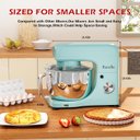 Ver imagem 6 de Batedeira Facelle 5.5qt 380w 10+p Velocidades Azul
