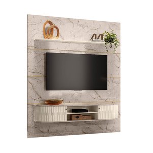 Home Suspenso Bugati para Tv até 75':calacata e Off White