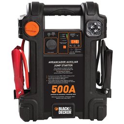 Arrancador Auxiliar para Auto 12 Volts - Js500s - Black & Decker Auxiliar Partida 500a 12v Js500s-br - 1