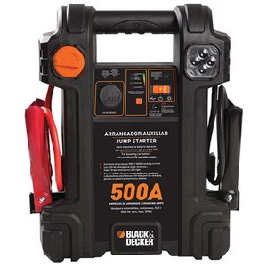 Arrancador Auxiliar para Auto 12 Volts - Js500s - Black & Decker Auxiliar Partida 500a 12v Js500s-br