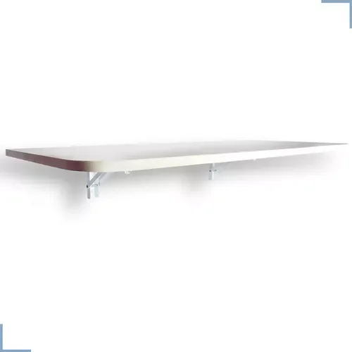 Bancada Dobravel de Parede 90x40 Mesa Retrátil Cozinha - 3