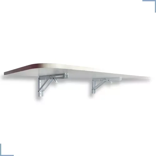 Bancada Dobravel de Parede 90x40 Mesa Retrátil Cozinha - 4
