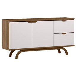 Aparador Buffet Ambiente Vicenza Imbuia Off White – New Ceval - 2