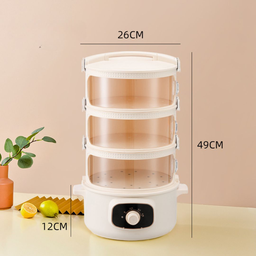 Panela Elétrica com Aquecedor de Alimentos a Vapor Portátil Re145 220v - 11