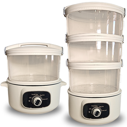 Panela Elétrica com Aquecedor de Alimentos a Vapor Portátil Re145 220v - 5