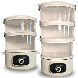 Panela Elétrica com Aquecedor de Alimentos a Vapor Portátil Re145 220v - 4