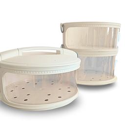 Panela Elétrica com Aquecedor de Alimentos a Vapor Portátil Re145 220v - 6
