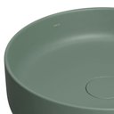 Ver imagem 3 de Cuba de Apoio Deca Slim 40x40 Redonda Sálvia + Válvula + Sifão