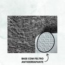 Ver imagem 5 de Kit 3 Peças Banheiro Tapete Classic Cinza Chumbo