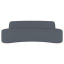 Ver imagem 5 de Sofá 4 Lugares para Sala de Estar Living 230cm Koane D06 Linho Mescla Chumbo - Mpozenato