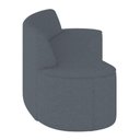 Ver imagem 3 de Sofá 4 Lugares para Sala de Estar Living 230cm Koane D06 Linho Mescla Chumbo - Mpozenato