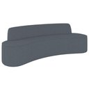 Ver imagem 1 de Sofá 4 Lugares para Sala de Estar Living 230cm Koane D06 Linho Mescla Chumbo - Mpozenato