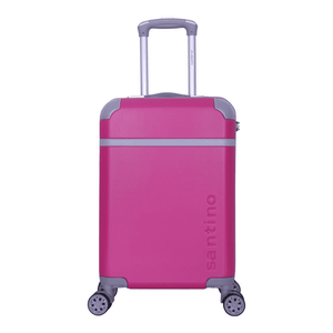Mala Viagem Santino Sdv601 Rígida Rodinhas 360 Bordo Anac Fúcsia