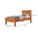 Ver imagem 5 de Cama Multifuncional Solteiro c/Auxiliar Barcelona Cinamomo Conquista