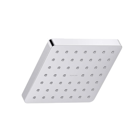 Chuveiro de Teto Kohler Parallel Quadrado 127mm Cromado sem Tubo Cromado