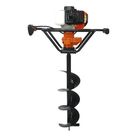 Perfurador de Solo Gasolina 52cc + Broca 80x20 Vulcan Vps520