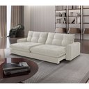 Ver imagem 1 de Sofá Firenze Linho 02 Módulos de 80cm B25cm Meu Sofá Online