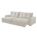 Ver imagem 2 de Sofá Firenze Linho 02 Módulos de 80cm B25cm Meu Sofá Online