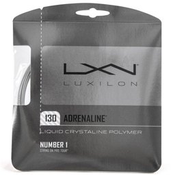 Corda Luxilon Adrenaline Set Individual Cor Cinza Espessura 1.30mm - 1