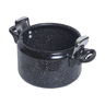 Panela Alta Pressão Antiaderente Revestimento Mármore 5 litros Preta - 6