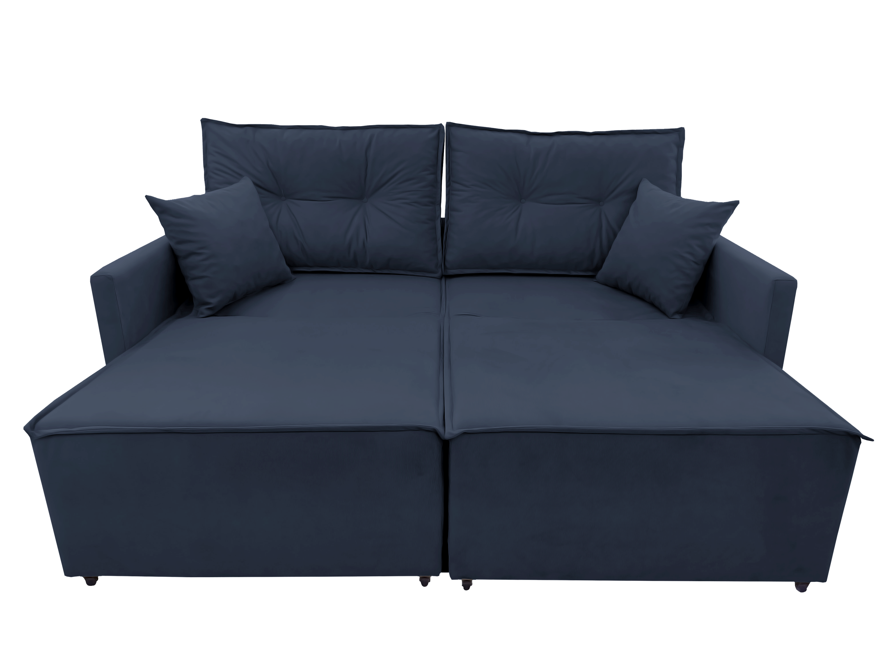 Sofá Cama Casal 3 Lugares Confortável Retrátil e Reclinável ( sem caixa