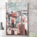 Ver imagem 1 de Placa Decorativa Pintura de Favela Urbana-30X45Cm