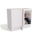 Ver imagem 5 de Módulo Cozinha Kappesberg Maxxi Balcão G748 Canto Reto 1 Porta S- Tampo 98cm Nogal-kappesberg