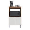 Ver imagem 3 de Balcão de Cozinha Modulado para Forno e Microondas Fidelitá Verona 65cm 2 Portas