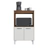 Balcão de Cozinha Modulado para Forno e Microondas Fidelitá Verona 65cm 2 Portas - 3