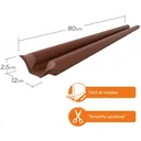 Ver imagem 2 de Veda Porta Rolinho Comfort Door 80cm - Marrom