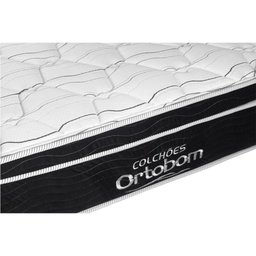 Cama Box Com Baú Casal Marrom+ Colchão De Molas Ensacadas - Ortobom Elegant SuperPocket 138x188x70cm - 6