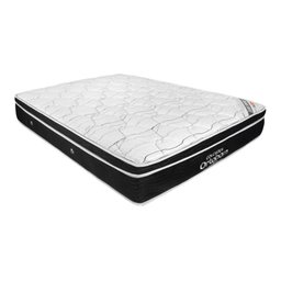 Cama Box Com Baú Casal Marrom+ Colchão De Molas Ensacadas - Ortobom Elegant SuperPocket 138x188x70cm - 2