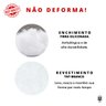Kit 4 Enchimentos Refil Almofada Sofá 40x40 Fibra Siliconada:Branco - 4