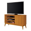 Ver imagem 1 de Rack Tv 42 Mdp Madeira Edn Móveis Modelo Vinci 116cm:cedro