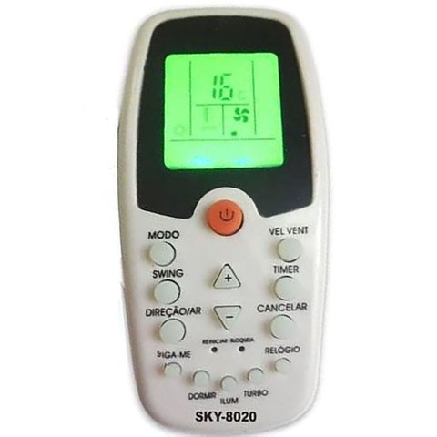 Controle Remoto para Ar Komeco Kos 18qc 3hx 24fc 3lx Compatível