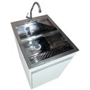 Ver imagem 5 de Tanque de Inox 30l com Torneira de Bancada Gabinete Mdf 44cm