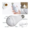 Ver imagem 3 de Camera Lampada Ip 360 Hd Panorâmica Led Wifi - 809